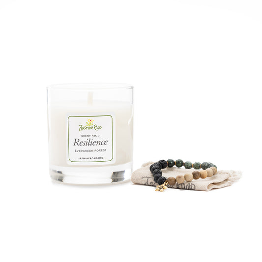 RESILIENCE CANDLE & BRACELET DUO